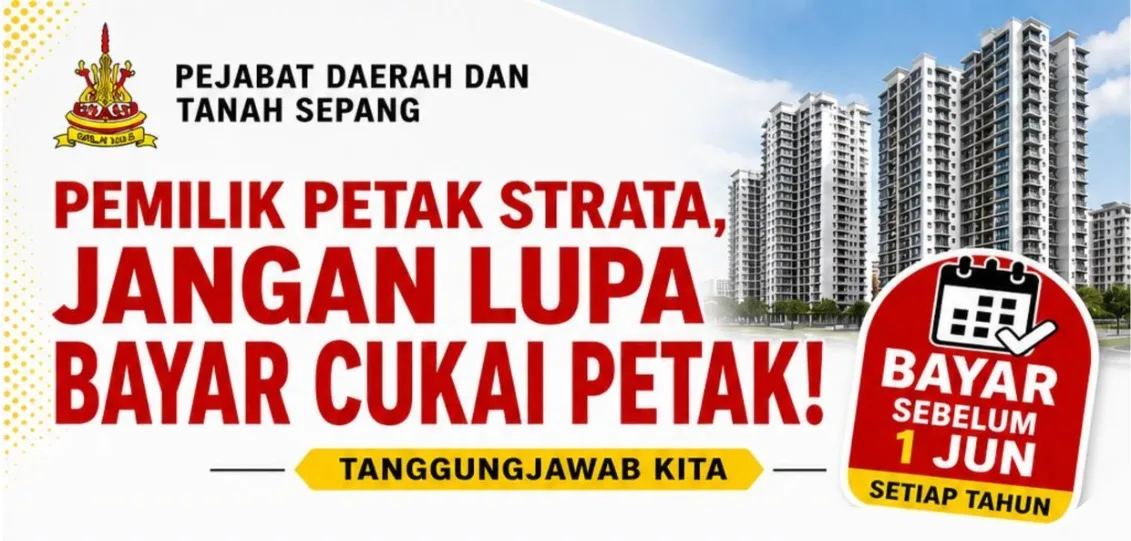 Pejabat Daerah & Tanah Sepang's Parcel Rent